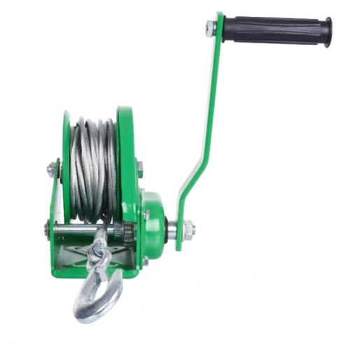 Лебедка ручная барабанная Euro-lift AHW1800, тормоз, 5 кг
