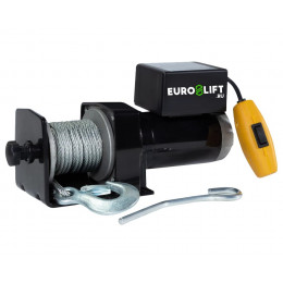 Лебедка электрическая Euro-lift KDJ-2000Н (200-D) 2700 кг, 9 м