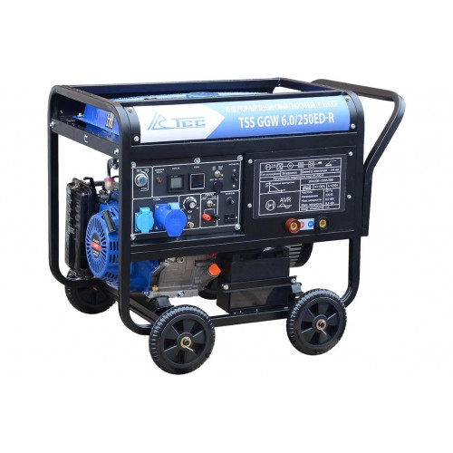 Инверторный бензиновый сварочный генератор TSS GGW 6.0/250D-R