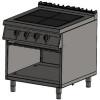 Плита электрическая Kusina G9K200E-WR