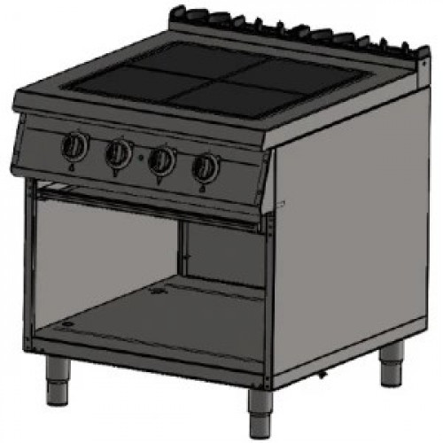 Плита электрическая Kusina G9K200E-WR