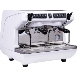 Кофемашина-автомат Nuova Simonelli Appia Life Compact 2Gr V 220V white+economizer+high groups