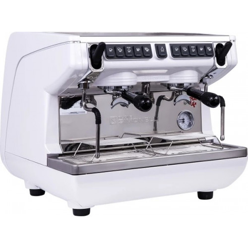 Кофемашина-автомат Nuova Simonelli Appia Life Compact 2Gr V 220V white+economizer+high groups