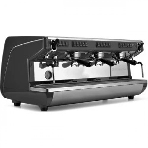 Кофемашина-автомат Nuova Simonelli Appia LIFE 3gr V 220V black+high groups+economizer