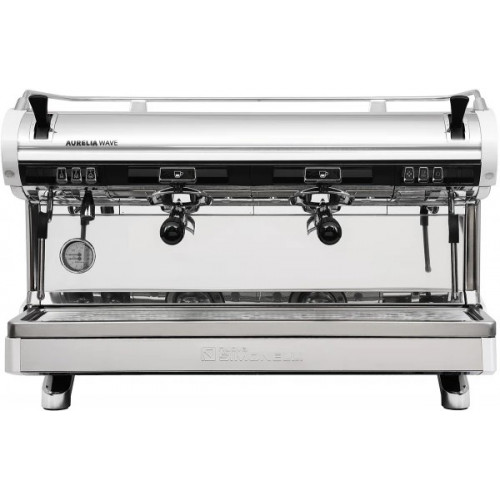 Кофемашина-полуавтомат Nuova Simonelli Aurelia Wave 2Gr S 220V pearl white+high groups+LED