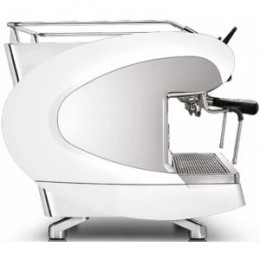 Кофемашина-полуавтомат Nuova Simonelli Aurelia Wave 2Gr S 220V pearl white+high groups+LED