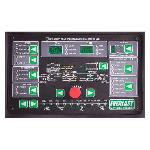 Сварочный аппарат Everlast PowerMTS 221STI MULTI PROCESS