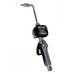 Пистолет для раздачи масла с электронным счетчиком PIUSI Easy K400 1/2 дюйм BSP (30 л/мин, жесткий носик (HP))
