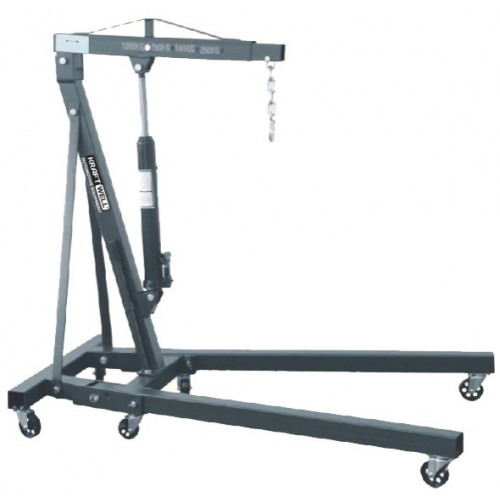 Кран складной KraftWell KRWCA 1000 кг однотактный