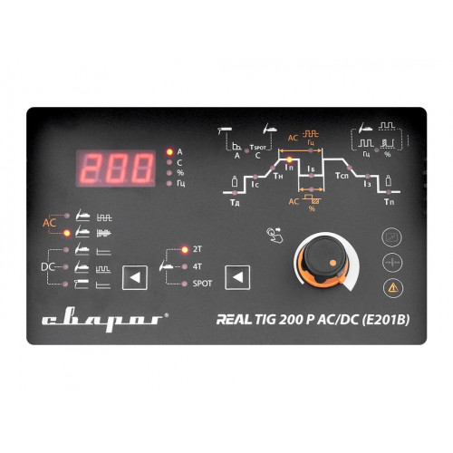 Сварочный инвертор Сварог REAL TIG 200 P AC/DC  BLACK (E201B)