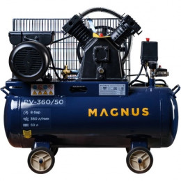 Компрессор воздушный Magnus PV-360/50 новый фильтр (8 атм, 2,3 кВт, 220В, Ф65)