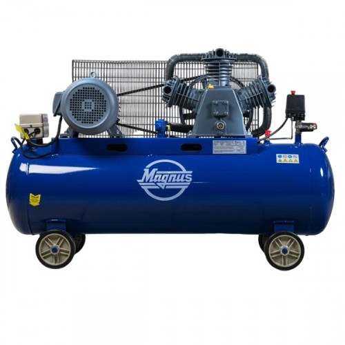 Компрессор воздушный Magnus KW-900/200S (10 атм, 7,5 кВт, 380В, Ф90)