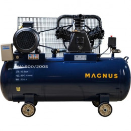 Компрессор воздушный Magnus PW-900/200S (10 атм, 7,5 кВт, 380В, Ф90)
