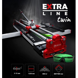 Ручной плиткорез DIAM EXTRA LINE twin 1250L