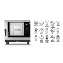 Пароконвектомат электрический Distform MyChef Cook Pro 6 GN 1/1 right opening