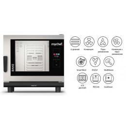 Пароконвектомат электрический Distform MyChef Bake Pro 6 EN (600*400)