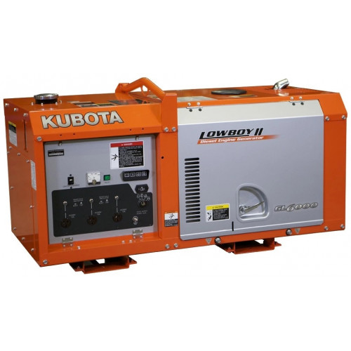 Дизельный генератор KUBOTA GL6000 (Кожух)