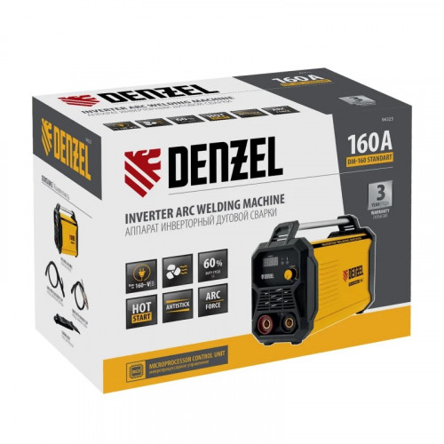 Инверторный аппарат дуговой сварки Denzel DM-160 Standart