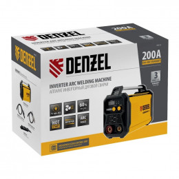 Инверторный аппарат дуговой сварки Denzel DM-200 Standart