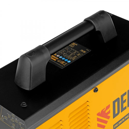 Аппарат инверторный аргонодуговой сварки Denzel ITIG-200 DС Pulse Cold Weld