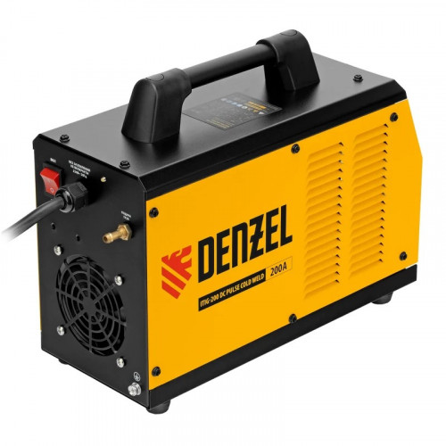 Аппарат инверторный аргонодуговой сварки Denzel ITIG-200 DС Pulse Cold Weld