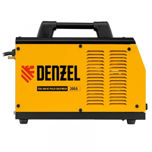 Аппарат инверторный аргонодуговой сварки Denzel ITIG-200 DС Pulse Cold Weld