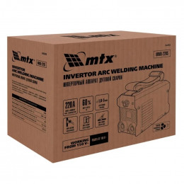 Инверторный аппарат дуговой сварки MTX MMA-220S