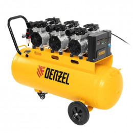 Компрессор безмасляный, малошумный  Denzel DLS 2250/100