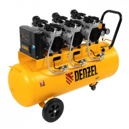 Компрессор безмасляный, малошумный  Denzel DLS 2250/100