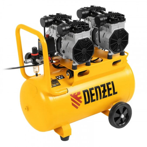Компрессор безмасляный, малошумный Denzel DLS 2200/50
