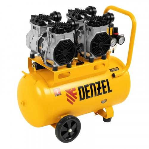 Компрессор безмасляный, малошумный Denzel DLS 2200/50