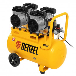 Компрессор безмасляный, малошумный Denzel DLS 2200/50