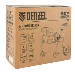 Компрессор воздушный Denzel DK1500/50