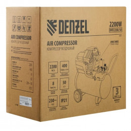 Компрессор воздушный Denzel DKV2200/50