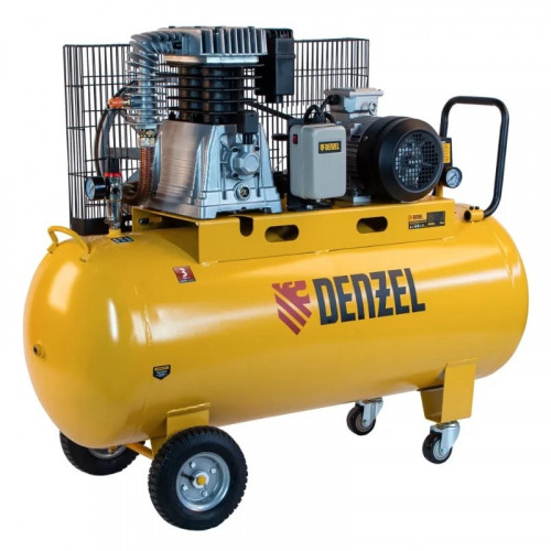 Компрессор воздушный, ременный привод Denzel BCI4000-T/200