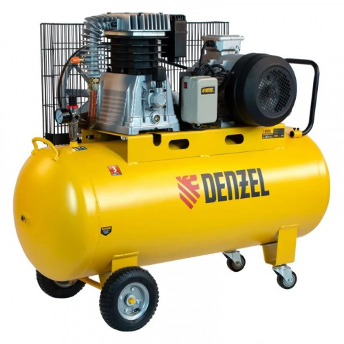 Компрессор воздушный, ременный привод Denzel BCI5500-T/200