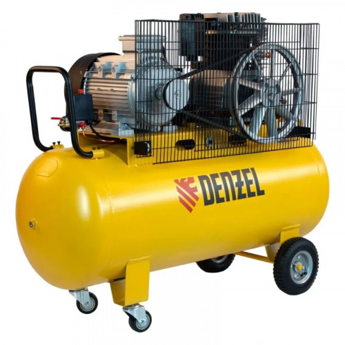 Компрессор воздушный, ременный привод Denzel BCI5500-T/200