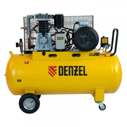 Компрессор воздушный, ременный привод Denzel BCI5500-T/200