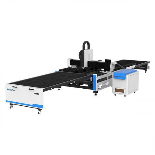 Оптоволоконный лазерный станок MetalTec 1530C (3000W) с ручной сменой рабочих столов