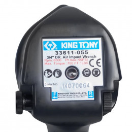 Гайковерт пневматический ударный 3/4", 949 Нм KING TONY 33611-055