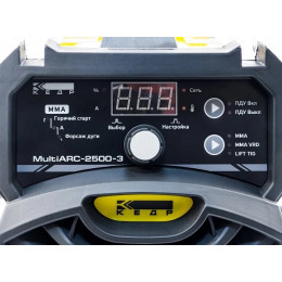 Инверторный аппарат КЕДР MultiARC-2500-3
