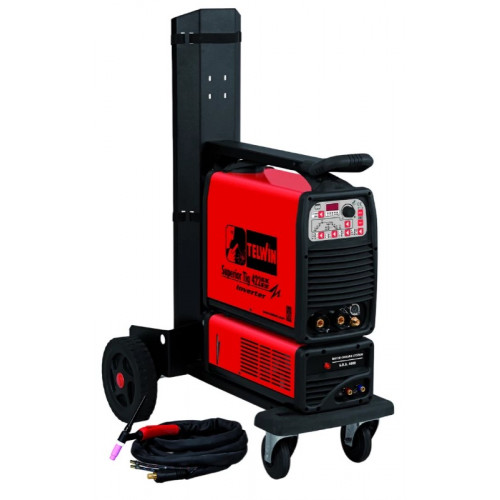 Сварочный аппарат TELWIN SUPERIOR TIG 422 AC/DC-HF/LIFT 400V AQUA