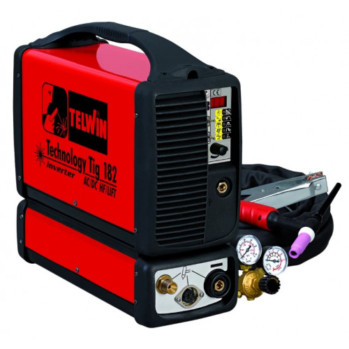 Сварочный аппарат TELWIN TECHNOLOGY TIG 182 AC/DC-HF/LIFT 230V + AC