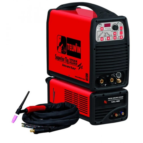 Сварочный аппарат TELWIN SUPERIOR TIG 322 AC/DC HF/LIFT AQUA