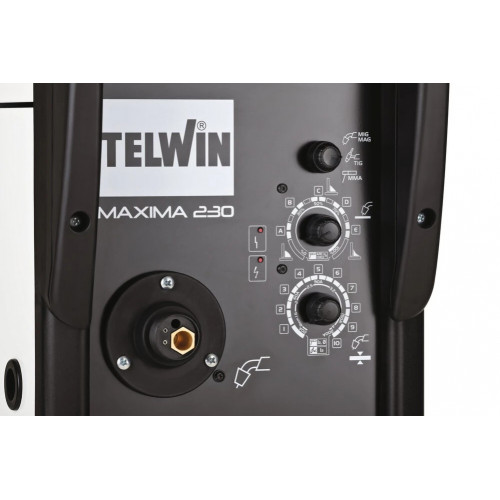 Сварочный полуавтомат TELWIN MAXIMA 230 SYNERGIC 230V