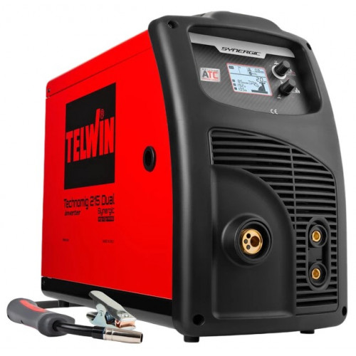 Сварочный полуавтомат TELWIN TECHNOMIG 215 DUAL SYNERGIC 230V
