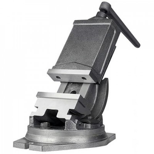 Тиски станочные глобусные двухповоротные TT-QHK-100-R2