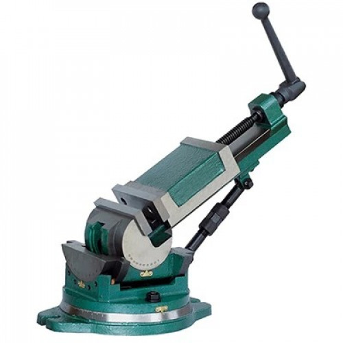 Тиски станочные глобусные трехповоротные TT-QW-125-R3