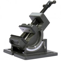 Тиски станочные сверлильные наклоняемые TT-QKD-100