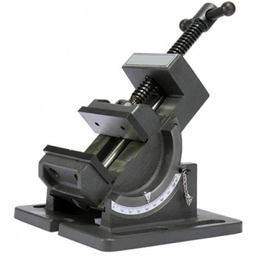 Тиски станочные сверлильные наклоняемые TT-QKD-100